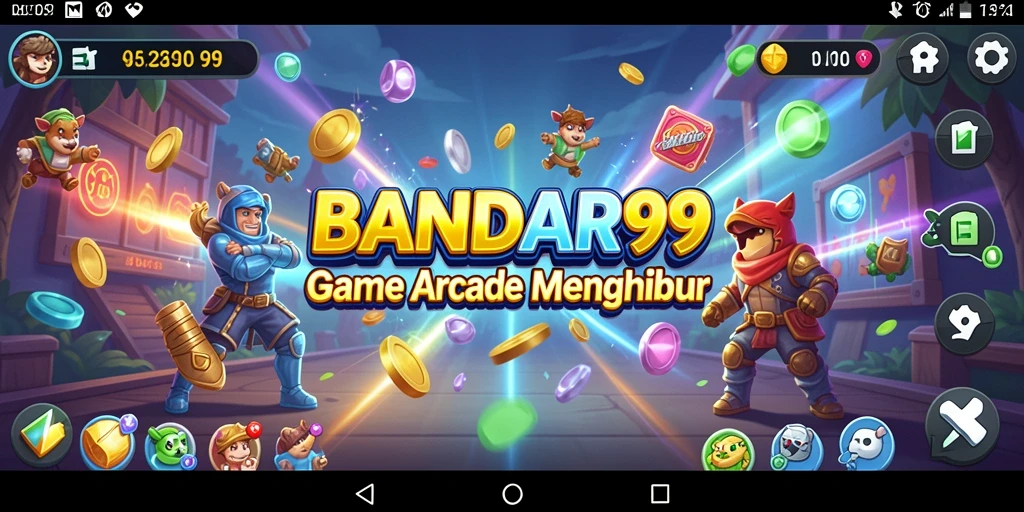 Screenshot utama BANDAR99 menampilkan gameplay yang seru dan menantang.