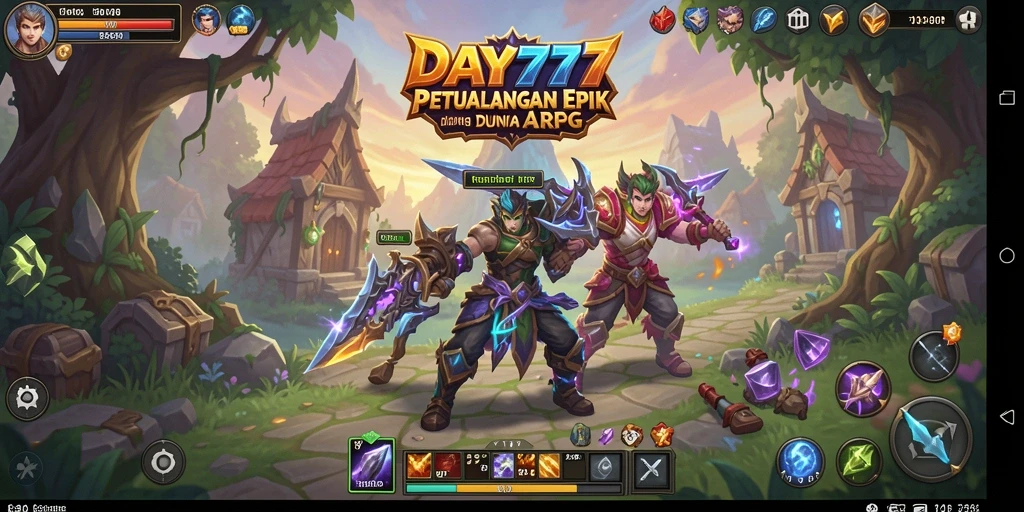 Gameplay seru dan grafis menawan dalam DAY777.