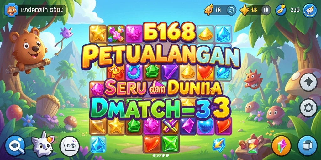Tampilan menarik dari gameplay FB168 yang seru dan penuh warna.
