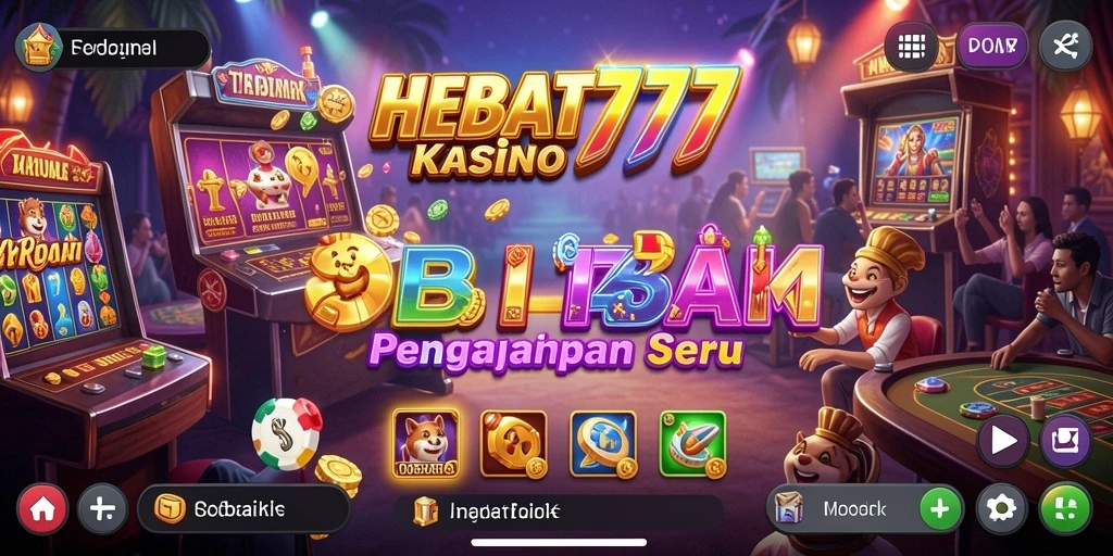 Tampilan gameplay HEBAT777 yang seru dan menarik.