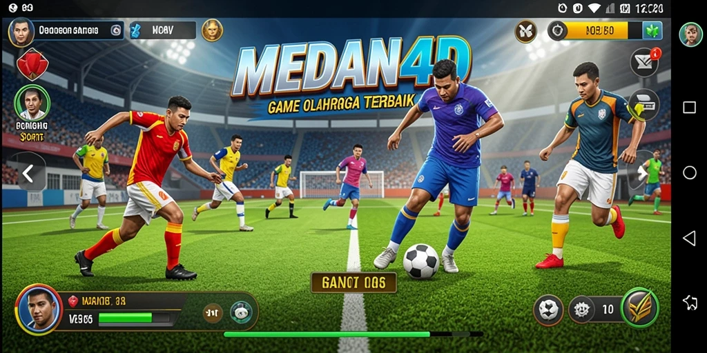 Tampilan gameplay <strong>MEDAN4D</strong> yang seru dan interaktif dalam olahraga.