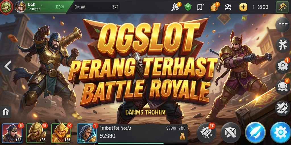 Menampilkan aksi seru di medan perang QQSLOT.