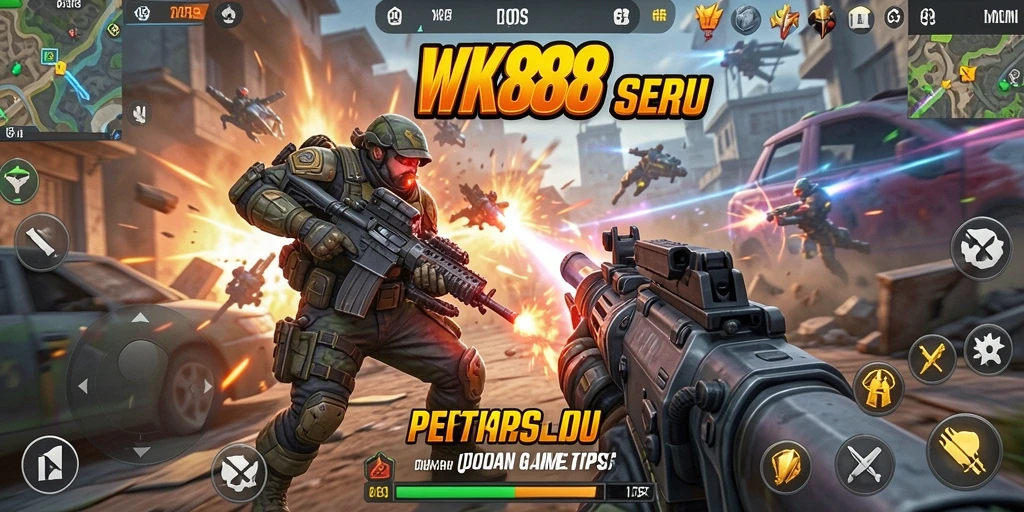 Tampilan menarik dari gameplay TPS yang intens.